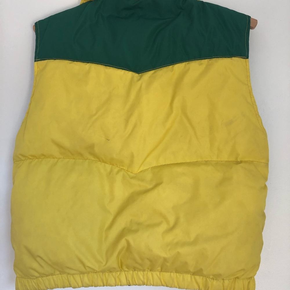 Men's Yellow and Green Vest - Picture 10 of 10